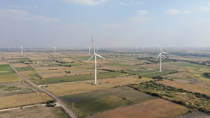 Kompensationszertifikate mit Gold Standard aus dem Windpark Beluguppa in Indien