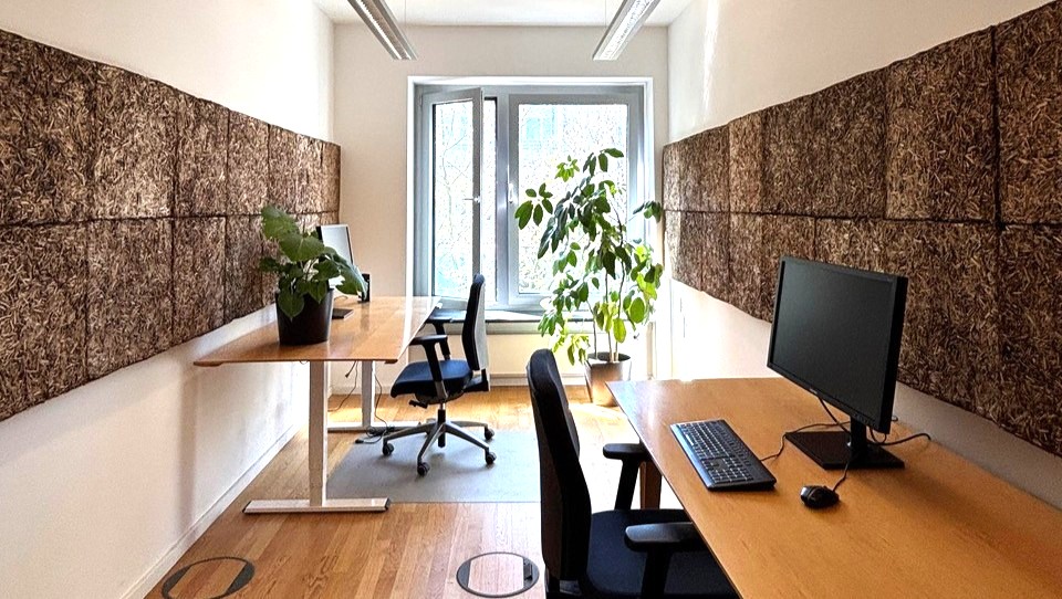 Nachhaltige Schallisolation aus Hopfernfasern von onmatter