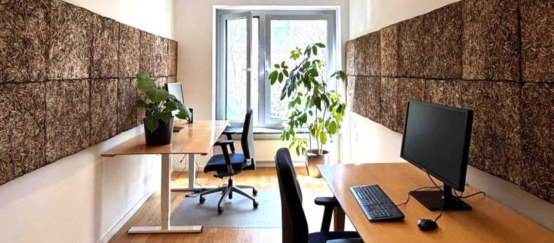 Nachhaltige Schallisolation aus Hopfernfasern von onmatter